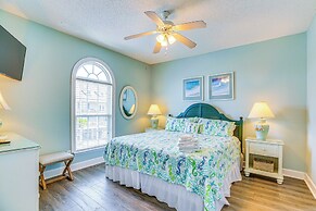 Walk to Cherry Grove Beach: Water-view Haven!