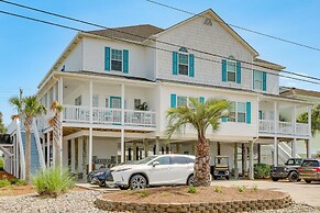 Walk to Cherry Grove Beach: Water-view Haven!