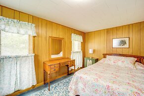 Waterfront Alanson Cottage w/ Dock & Lake Access!