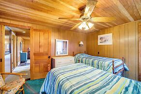 Waterfront Alanson Cottage w/ Dock & Lake Access!