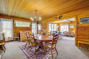 Waterfront Alanson Cottage w/ Dock & Lake Access!