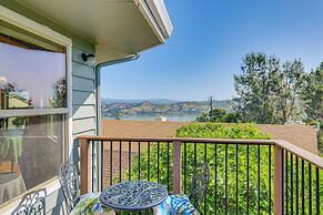 Kelseyville Home w/ Deck & Clear Lake Views!