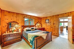 Secluded Oxford Cabin on 75 Acres: Sunset Views!