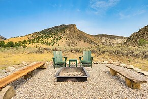 Riverfront Montana Log Cabin w/ Mountain Views!