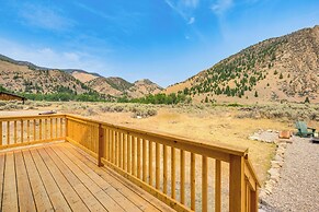 Riverfront Montana Log Cabin w/ Mountain Views!