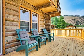 Riverfront Montana Log Cabin w/ Mountain Views!