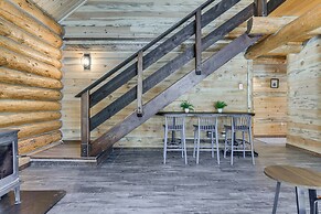 Riverfront Montana Log Cabin w/ Mountain Views!