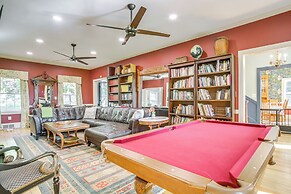 Riverfront Denton Estate on 7 Acres w/ Fire Pit!