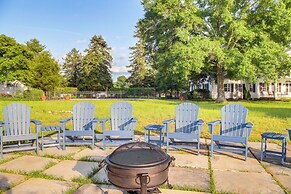 Riverfront Denton Estate on 7 Acres w/ Fire Pit!