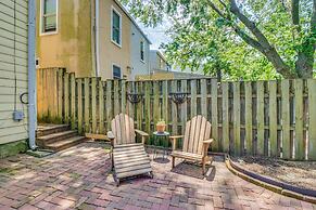 Walk to Old Town: Chic Alexandria Abode w/ Patio!