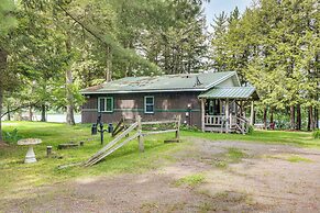 Peaceful Long Lake Cabin w/ Dock & Fire Pit!