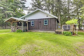 Peaceful Long Lake Cabin w/ Dock & Fire Pit!