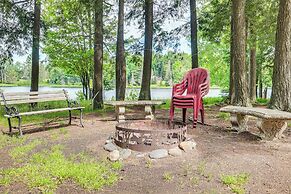 Peaceful Long Lake Cabin w/ Dock & Fire Pit!