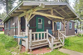 Peaceful Long Lake Cabin w/ Dock & Fire Pit!