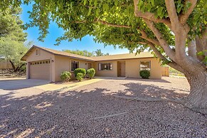 3 Mi to Old Town Cottonwood: Quiet Home w/ Patio