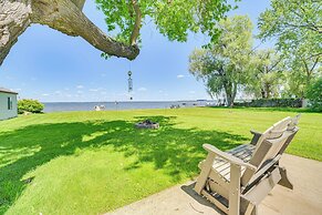 Houghton Lake Getaway w/ Private Dock + Fire Pit!