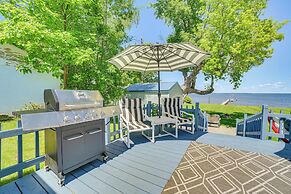 Private Dock & Fire Pit: Houghton Lake Home!