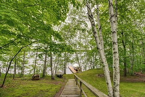 Sullivan Lake Retreat w/ Private Dock + Fire Pit!
