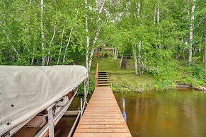 Sullivan Lake Retreat w/ Private Dock + Fire Pit!