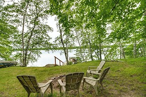 Sullivan Lake Retreat w/ Private Dock + Fire Pit!
