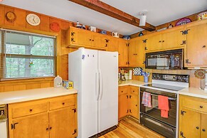 Sullivan Lake Retreat w/ Private Dock + Fire Pit!