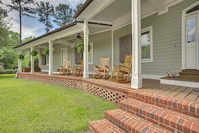 Private Walterboro Estate w/ Deck + Fire Pit!