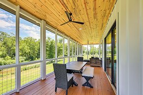Riverfront Murfreesboro Cabin w/ Fire Pit