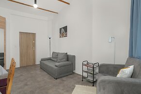 Grey and Beige Poznan Studio by Renters