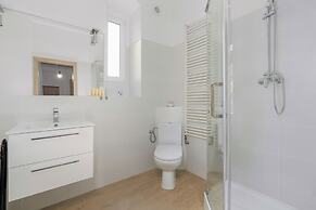 Grey and Beige Poznan Studio by Renters