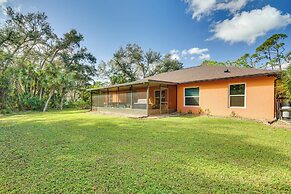 North Port Home w/ Charming Lanai ~ 7 Mi to Beach
