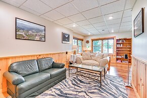 Lakefront Corinth Log Home: Private Dock, Fire Pit