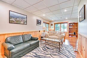 Lakefront Corinth Log Home: Private Dock, Fire Pit