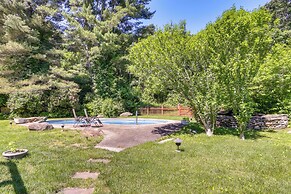 Spacious East Haddam Retreat w/ Private Pool!