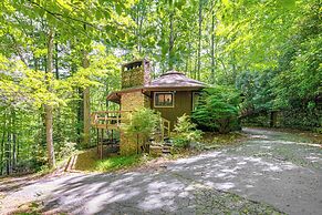 'the Round House' - Treetop North Carolina Cabin!