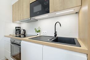 Blue and Yellow Apartment by Renters