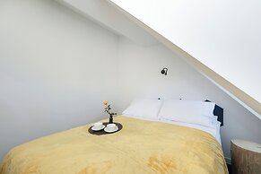 Blue and Yellow Apartment by Renters