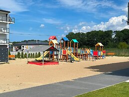 Blue and Yellow Apartment by Renters