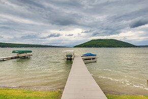 Keuka Lake Cabin w/ Boat Dock Access & Fire Pit!