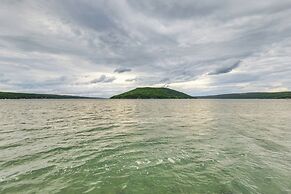 Keuka Lake Cabin w/ Boat Dock Access & Fire Pit!