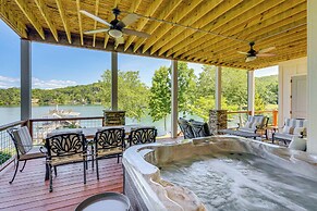 Lakefront Hiawassee Gem: Boat Dock w/ Rooftop Deck