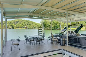 Lakefront Hiawassee Gem: Boat Dock w/ Rooftop Deck