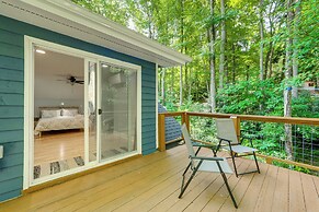Maggie Valley Cottage w/ Hot Tub & Creek View!