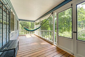 Maggie Valley Cottage w/ Hot Tub & Creek View!