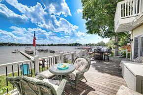 Waterfront Clarklake Escape - Deck, Dock & Views