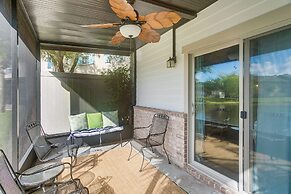 St Simons Island Haven: Screened Porch, Pond View!