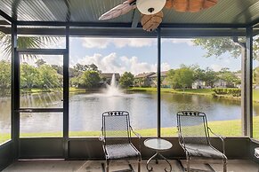 St Simons Island Haven: Screened Porch, Pond View!