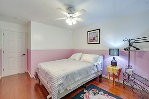 Porch & Fire Pit: Shawnee on Delaware Home!