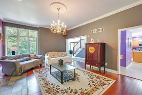 Porch & Fire Pit: Shawnee on Delaware Home!