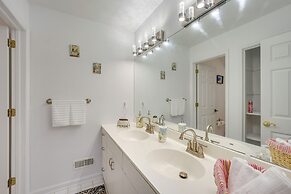 Porch & Fire Pit: Shawnee on Delaware Home!