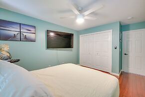 Porch & Fire Pit: Shawnee on Delaware Home!